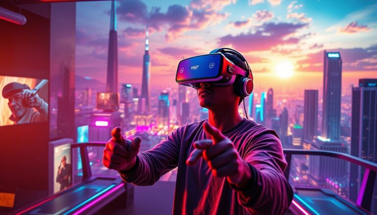 Realidade Virtual games imersão